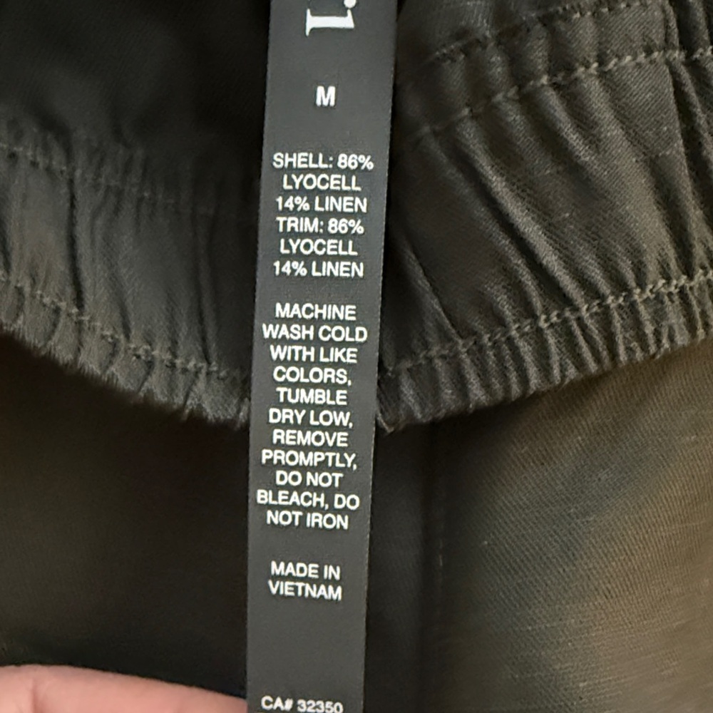 ** Vuori ** women’s villa linen, trouser joggers - Medium - Picture 5 of 10